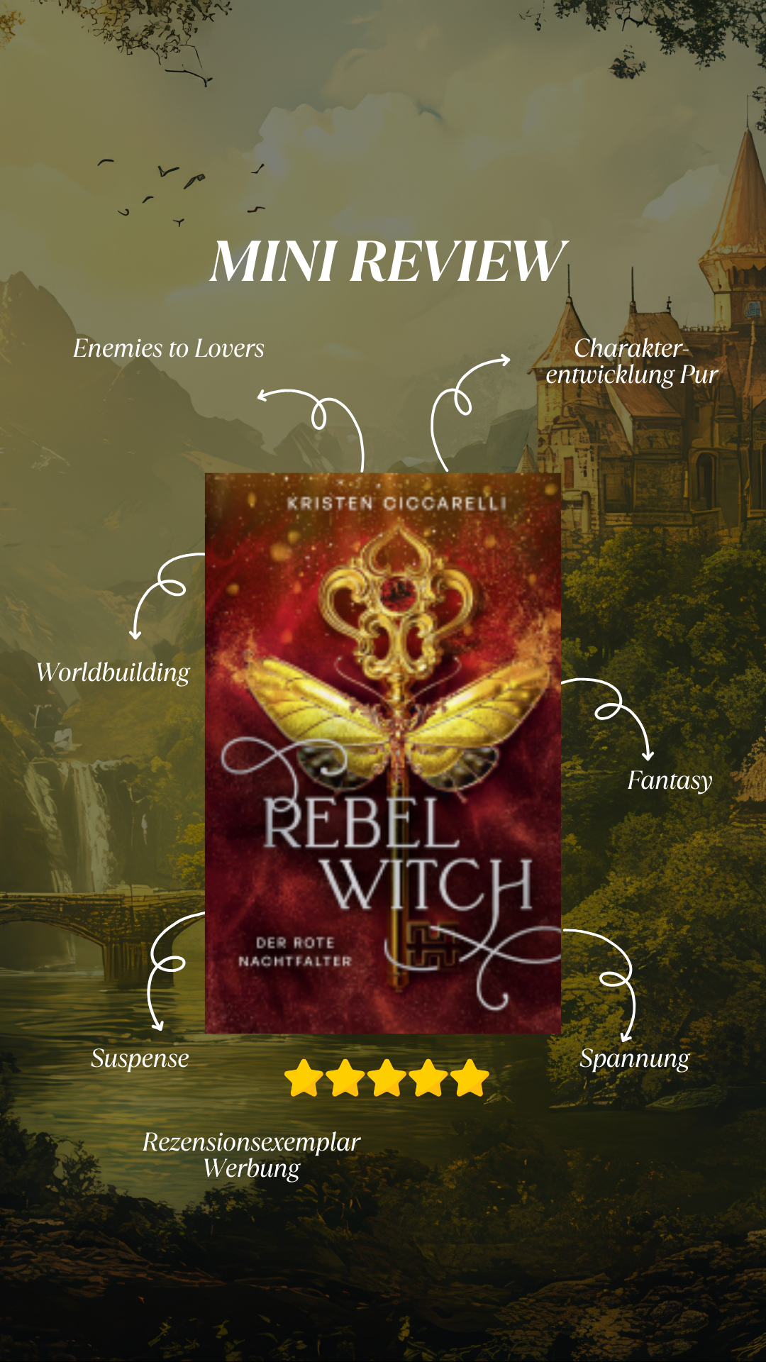 Rebel Witch (Der rote Nachtfalter 2) – Wenn eine Fortsetzung den Auftakt übertrifft