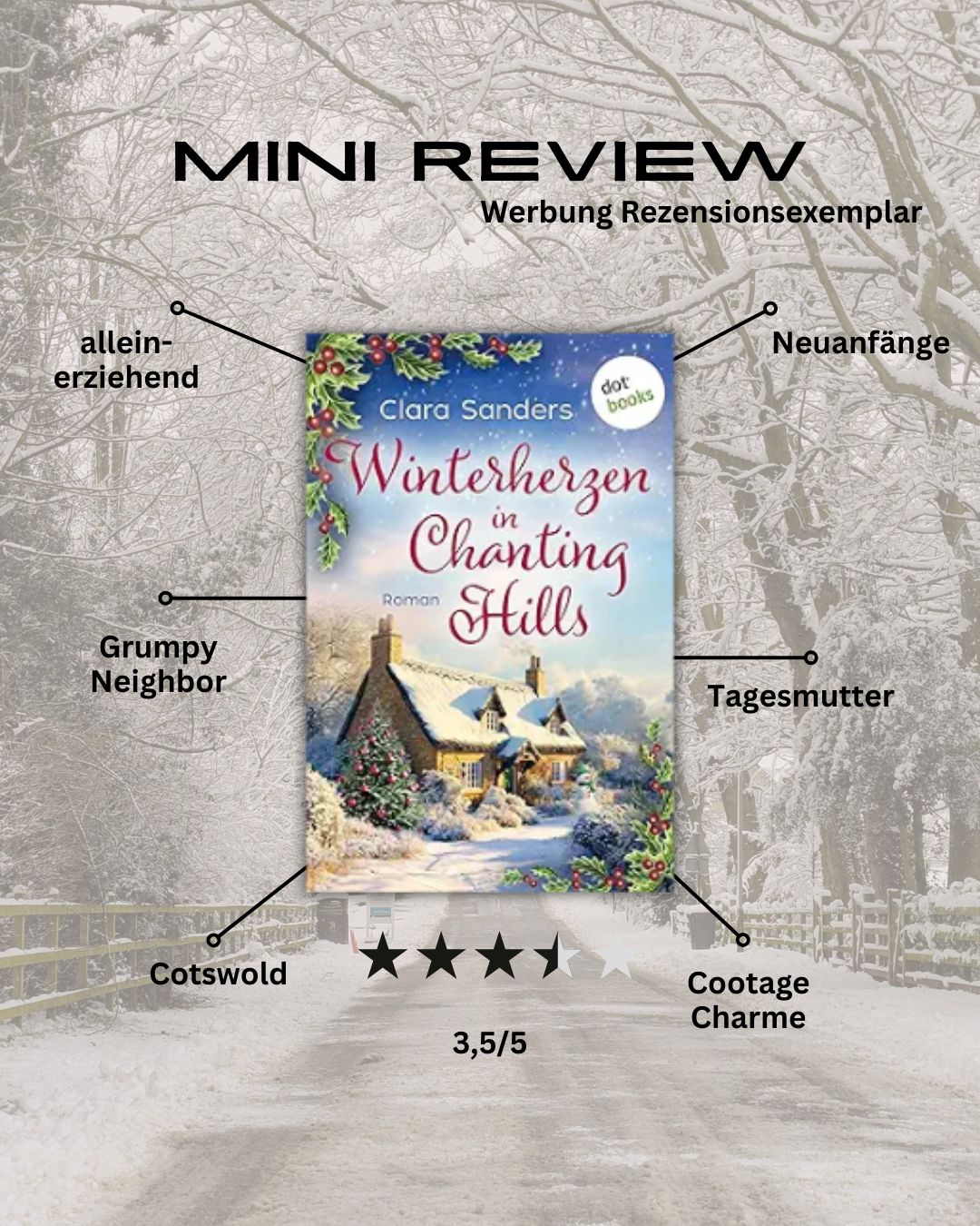 Winterherzen in Chanting Hills: Wenn Cotswolds-Charme auf halbgare Handlungsstränge trifft