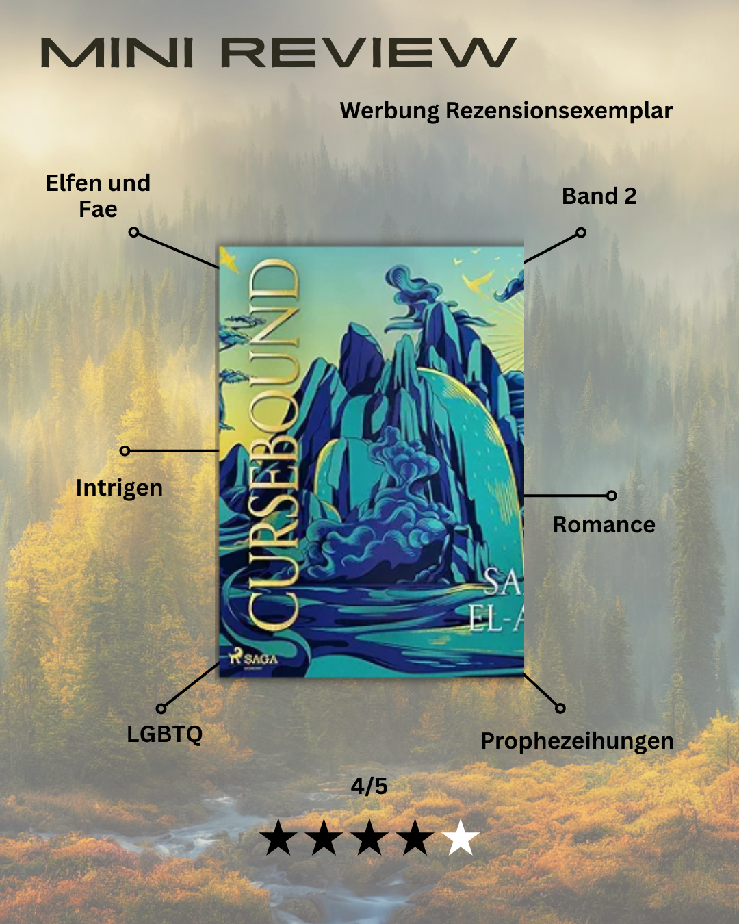 Cursebound von Saara El-Arifi: Wenn Fantasy sich Zeit lässt – und es sich lohnt