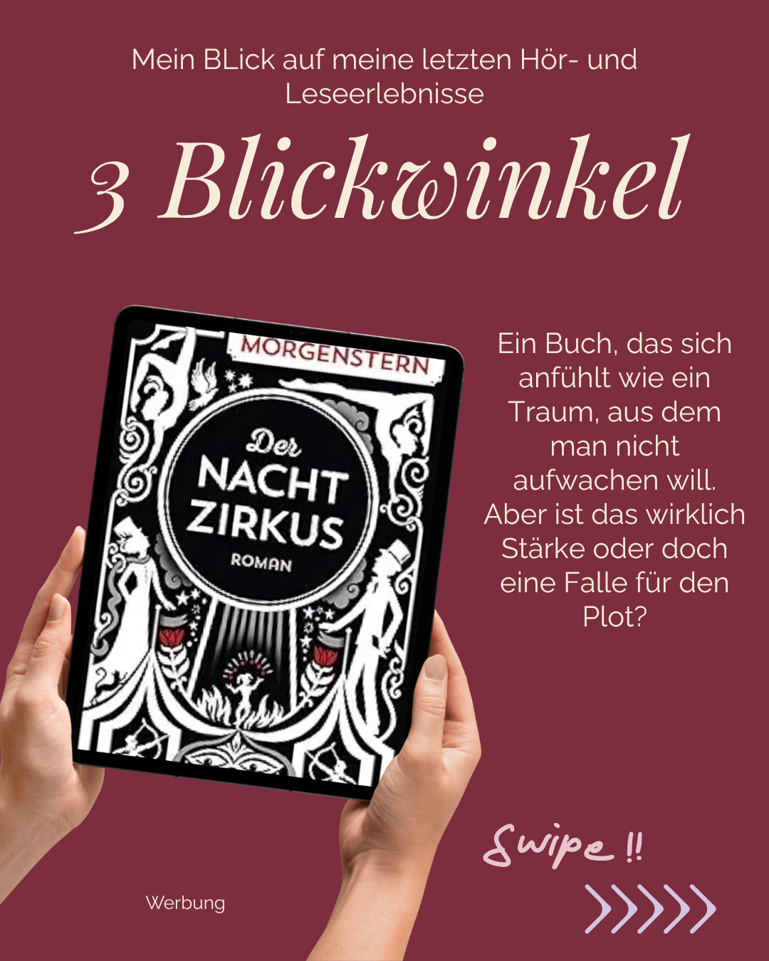 Der Nachtzirkus von Erin Morgenstern – Rezension in 3 Blickwinkeln