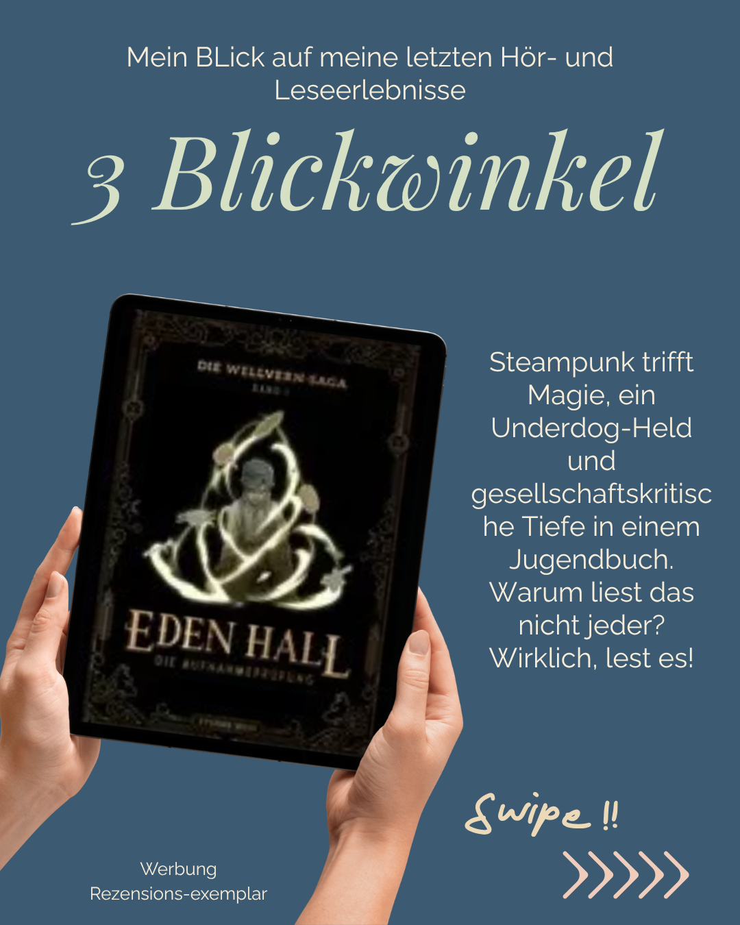 Eden Hall - Die Wellvern-Saga Rezension aus 3 Blickwinkeln - Rezensionsexemplar