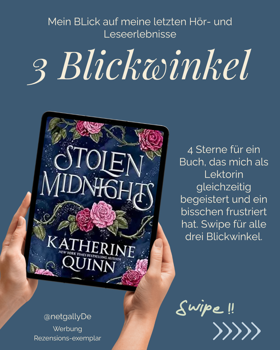 Stolen Midnights – Katherine Quinn – Buchrezension - Rezensionsexemplar