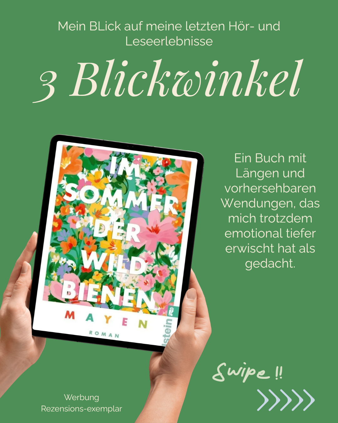 Im Sommer der Wildbienen – Nina Mayen | Rezension - Rezensionsexemplar