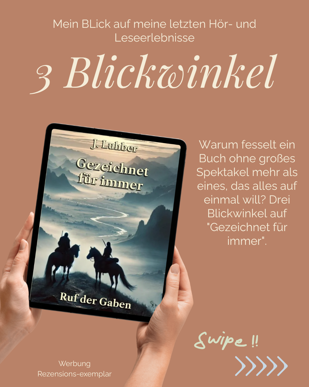 Gezeichnet für immer von J. Luhber – Buchrezension - Rezensionsexemplar
