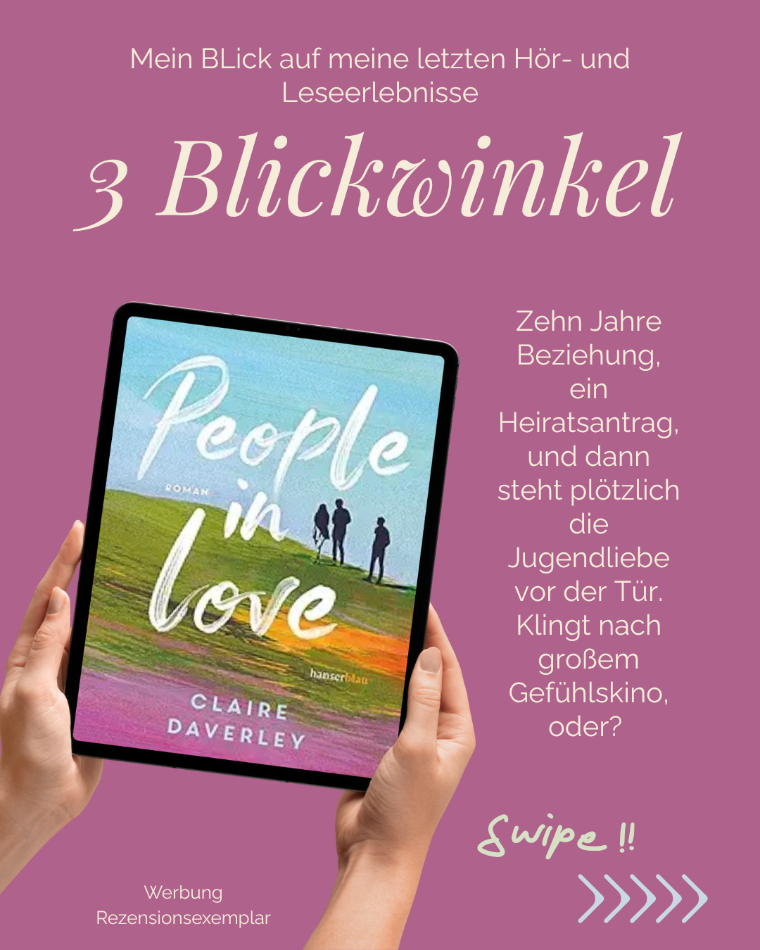 People in Love – Claire Daverley | Buchrezension - Rezensionsexemplar