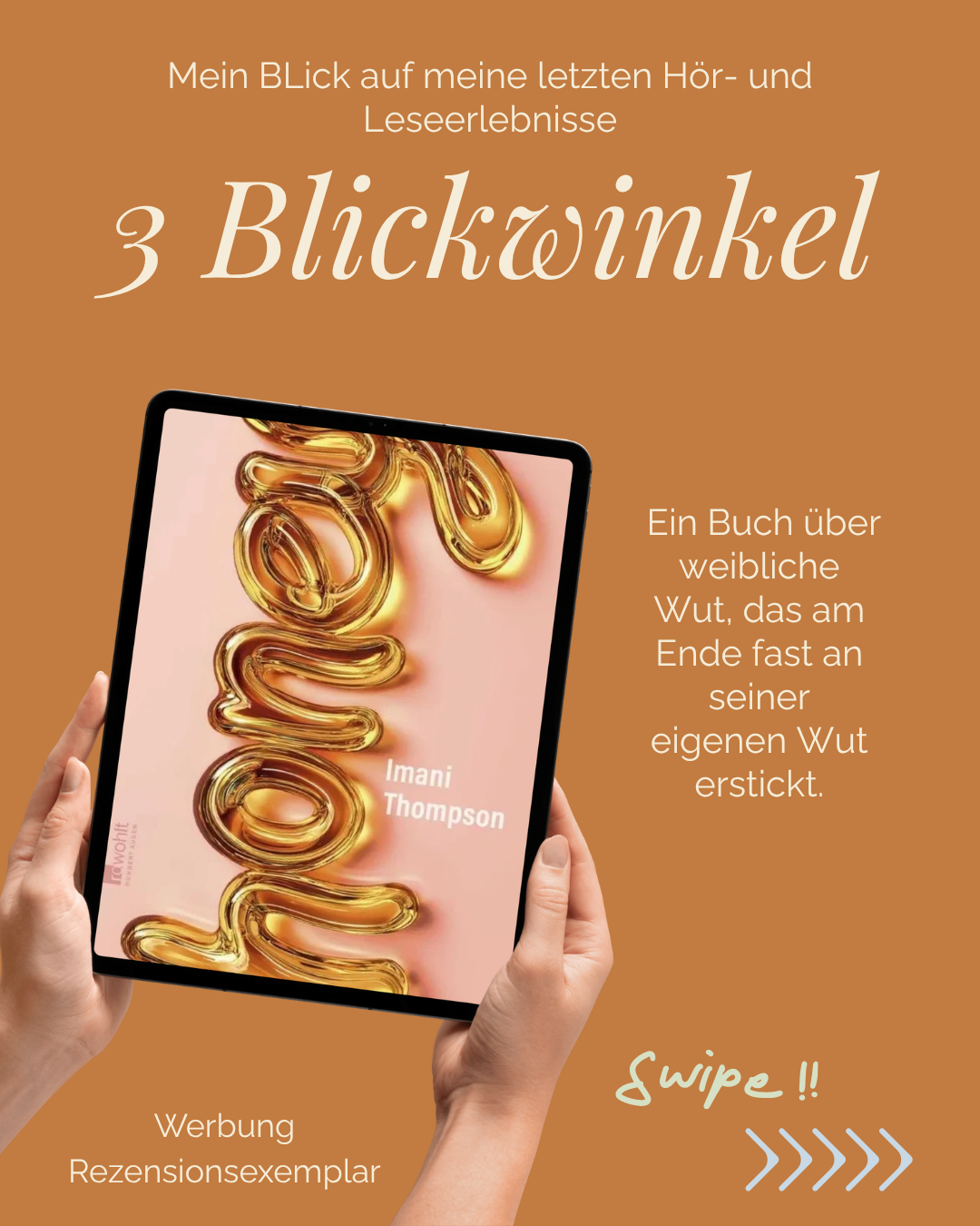 Honey von Imani Thompson – Rezension aus 3 Blickwinkeln - Rezensionsexemplar