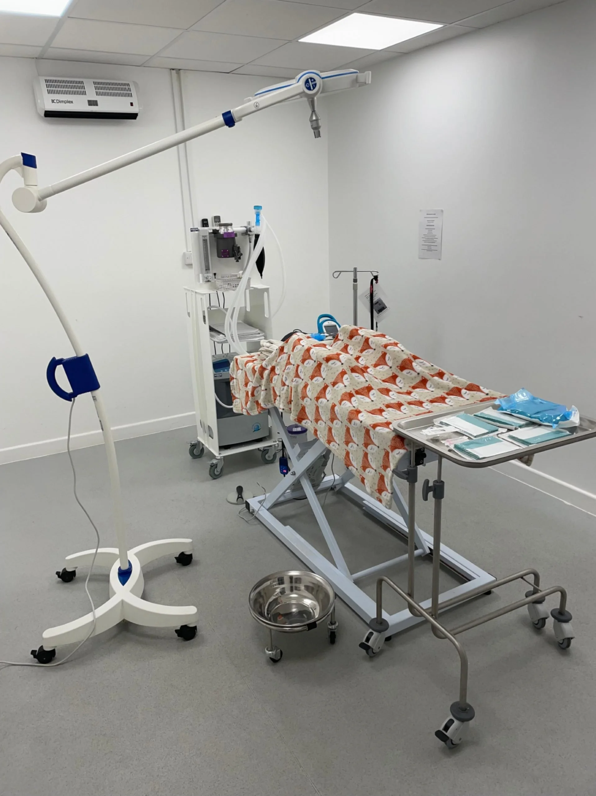 Our sterile surgical theatre