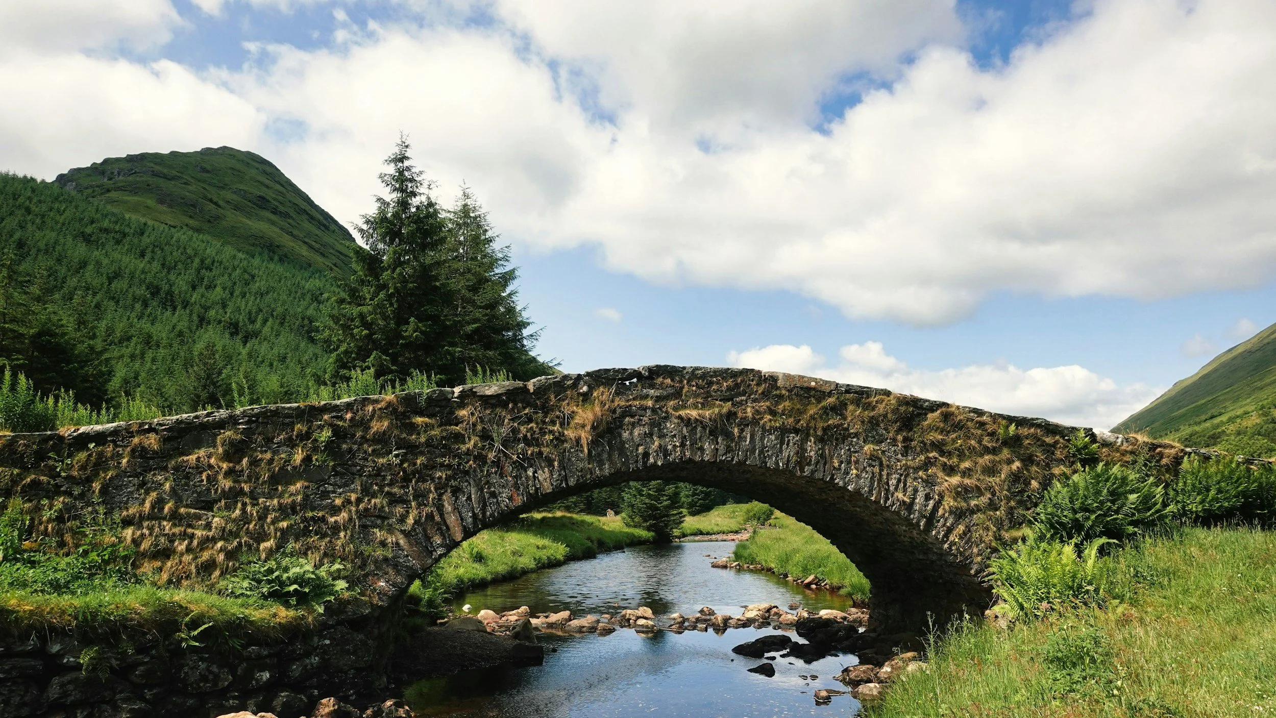 Stone Bridge Over water