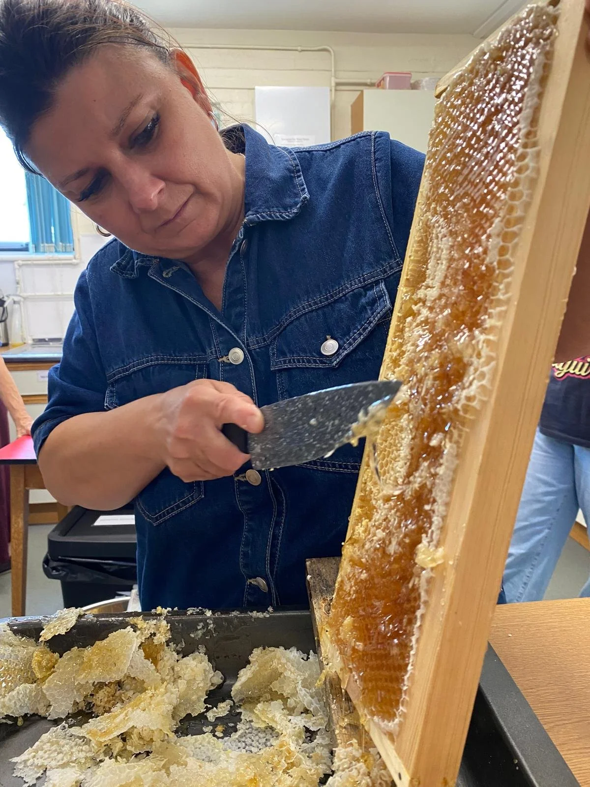 St Mary Magdalene Church honey extraction 