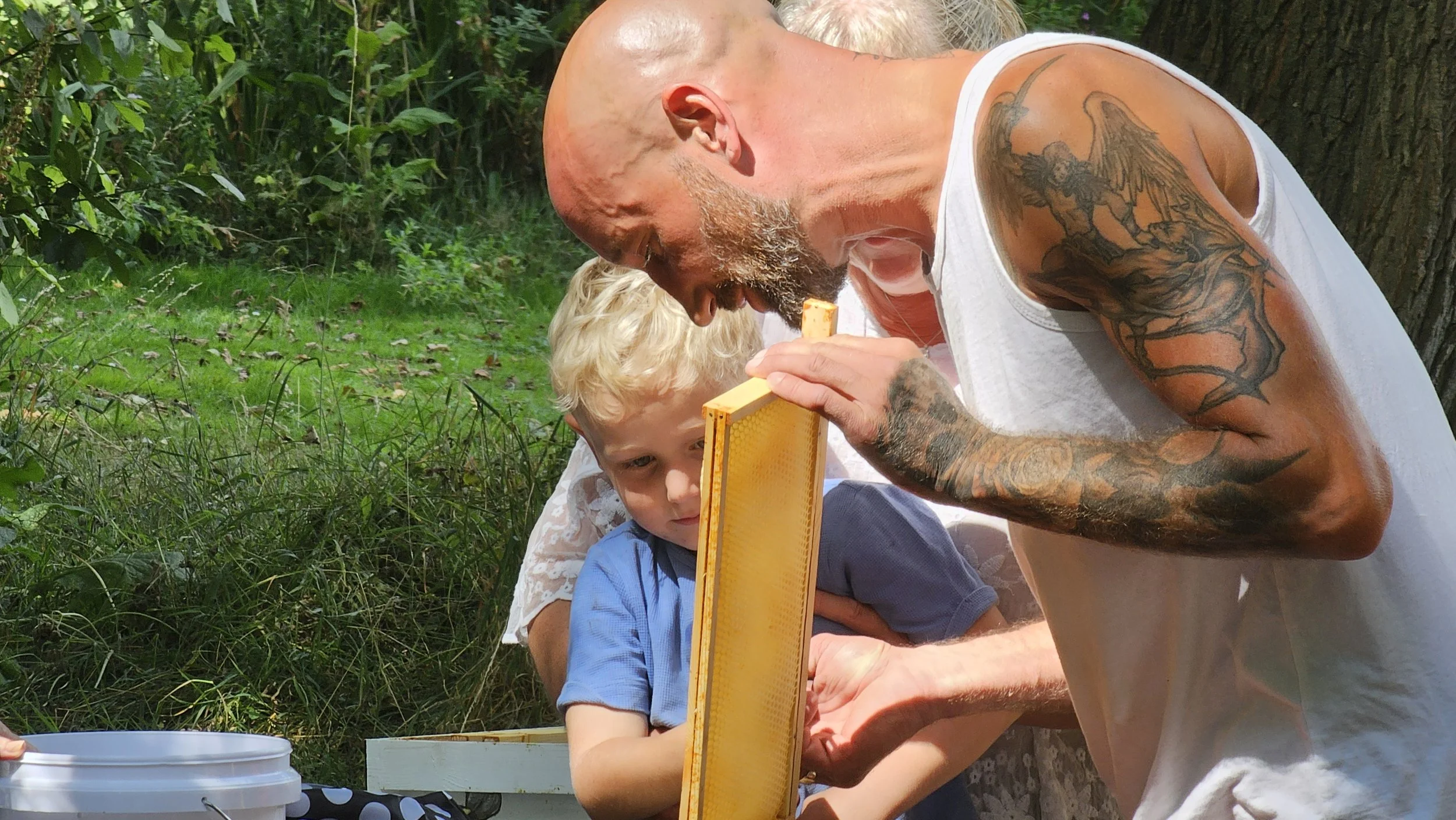 BSG honey extraction