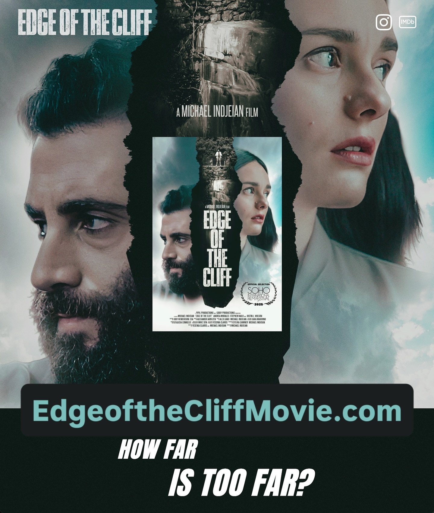 ✨🎬 BIG NEWS 🎬✨
The official EDGE OF THE CLIFF website is LIVE! 

🌐 Check it out for updates, behind-the-scenes content, and everything leading up to our World Premiere.
👉 LINK in Bio!

📍 SOHO International Film Festival
🗓 Friday, October 10, 20