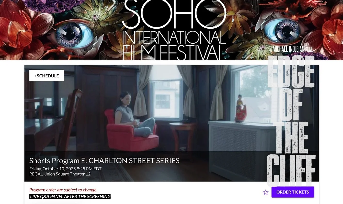 ✨🎬 WORLD PREMIERE 🎬✨

In just 2 weeks, EDGE OF THE CLIFF makes its World Premiere! 💙

📍 SoHo International Film Festival
🗓 Friday, October 10, 2025
⏰ 9:25 PM
📌 Regal Union Square, NYC

🎟 Tickets available now &mdash; Link in Bio
🌐 Official We