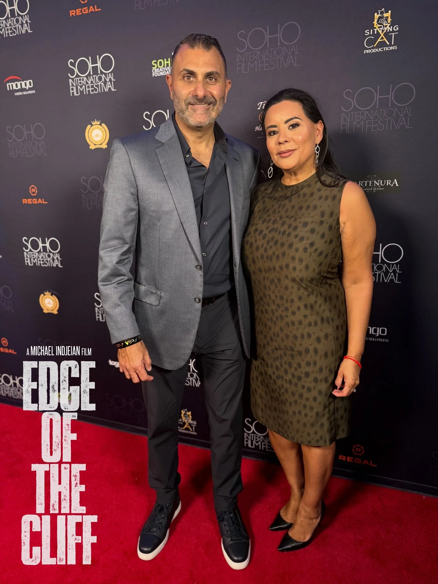 ✨@SOHOFILMFEST Opening Night! ✨

What an amazing start, still soaking it all in!

EDGE OF THE CLIFF World Premiere this Friday, come join us! 💙

📍 SoHo International Film Festival
🗓 Friday, October 10, 2025
⏰ 9:25 PM
📌 Regal Union Square, NYC

🎟
