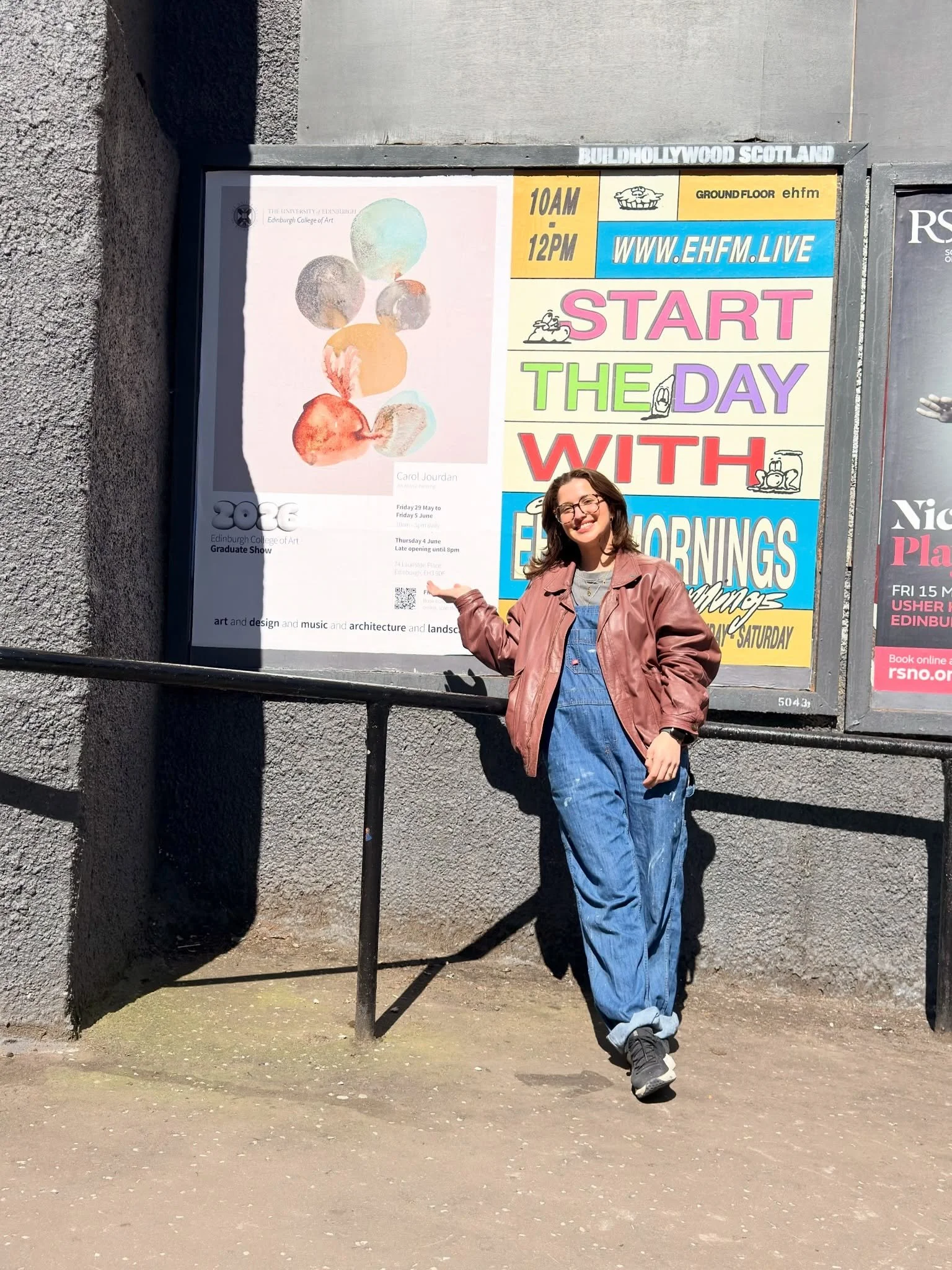 Somewhere between finishing and not ready to leave&hellip;. Come see the @edinburghcollegeofart Grad show from May 29th!