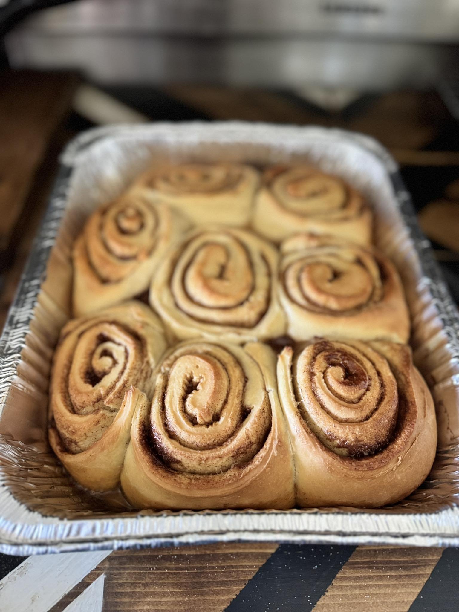Classic Sourdough Cinnamon Rolls