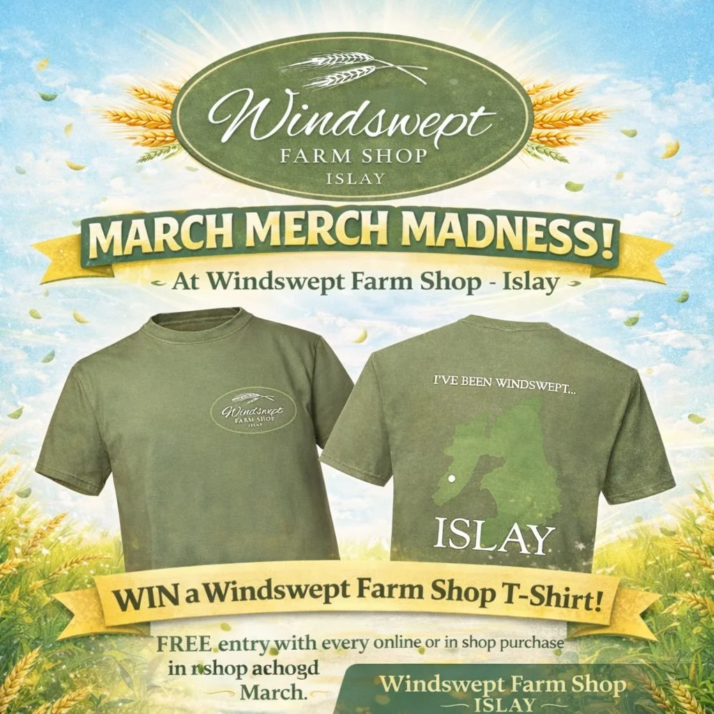 Win at Windswept in March, 1 entry per purchase