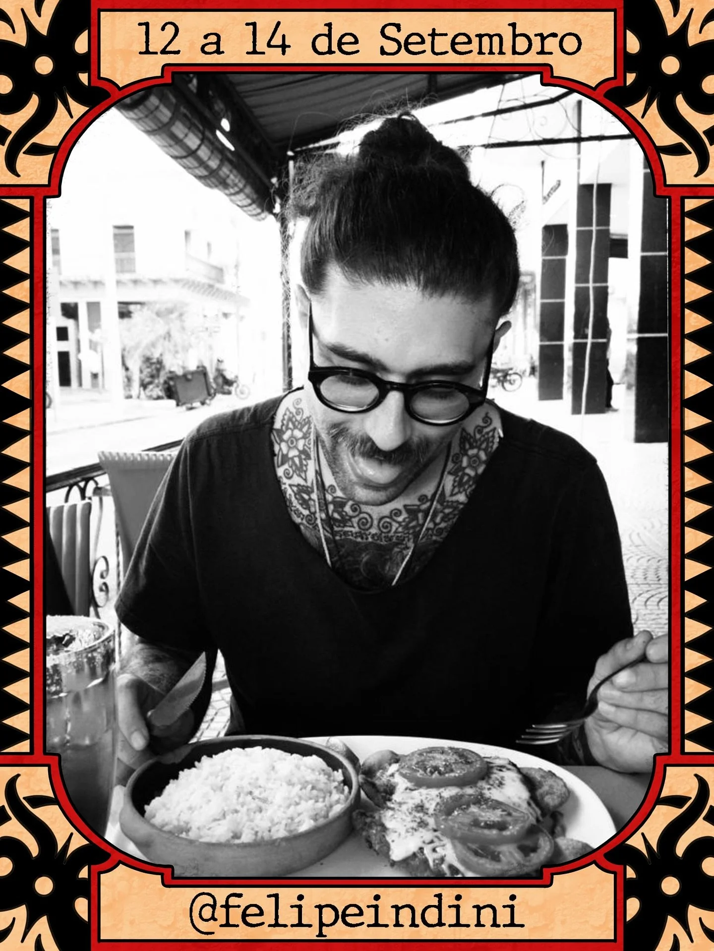 Nosso amigo @felipeindini estar&aacute; de volta ao Quimera dos dias 12 a 14 de Setembro, com seu trabalho ornamental inspirado na arte Tibetana!
.
Quer uma pe&ccedil;a s&oacute;lida ou um fechamento de bra&ccedil;o extremamente elegante! Esse &eacut