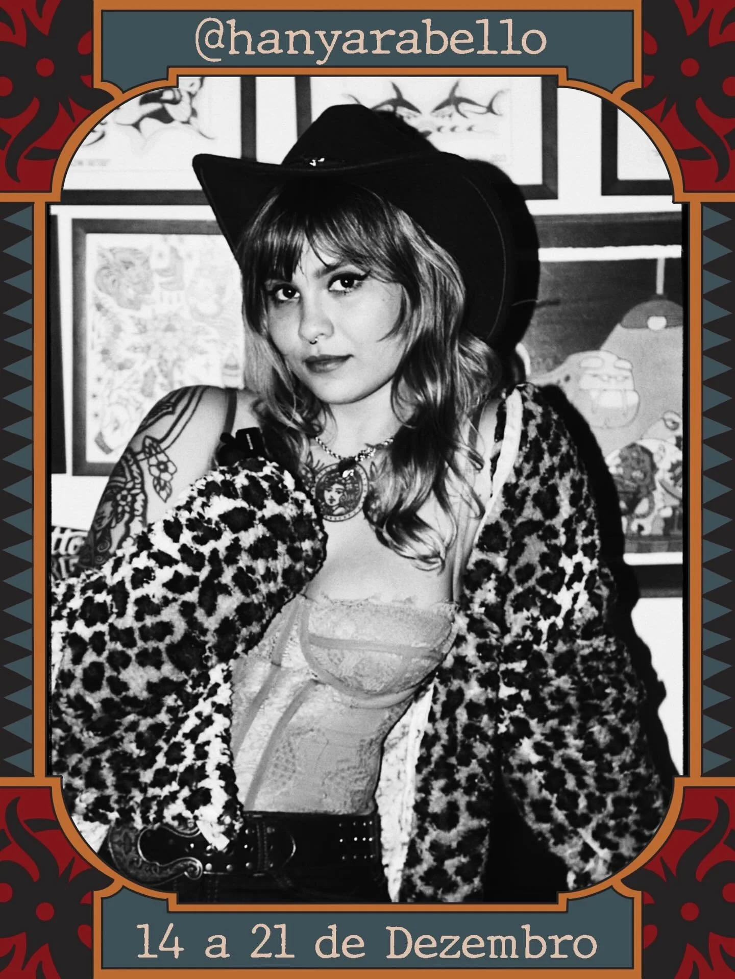 Do dia 14 ao dia 21 de Dezembro teremos conosco nossa amiga @hanyarabello com sua tatuagem tradicional cl&aacute;sssica de extremo bom gosto.
.
Hanya tem alguns hor&aacute;rios livres, ent&atilde;o j&aacute; entre em contato e agende sua nova tattoo!