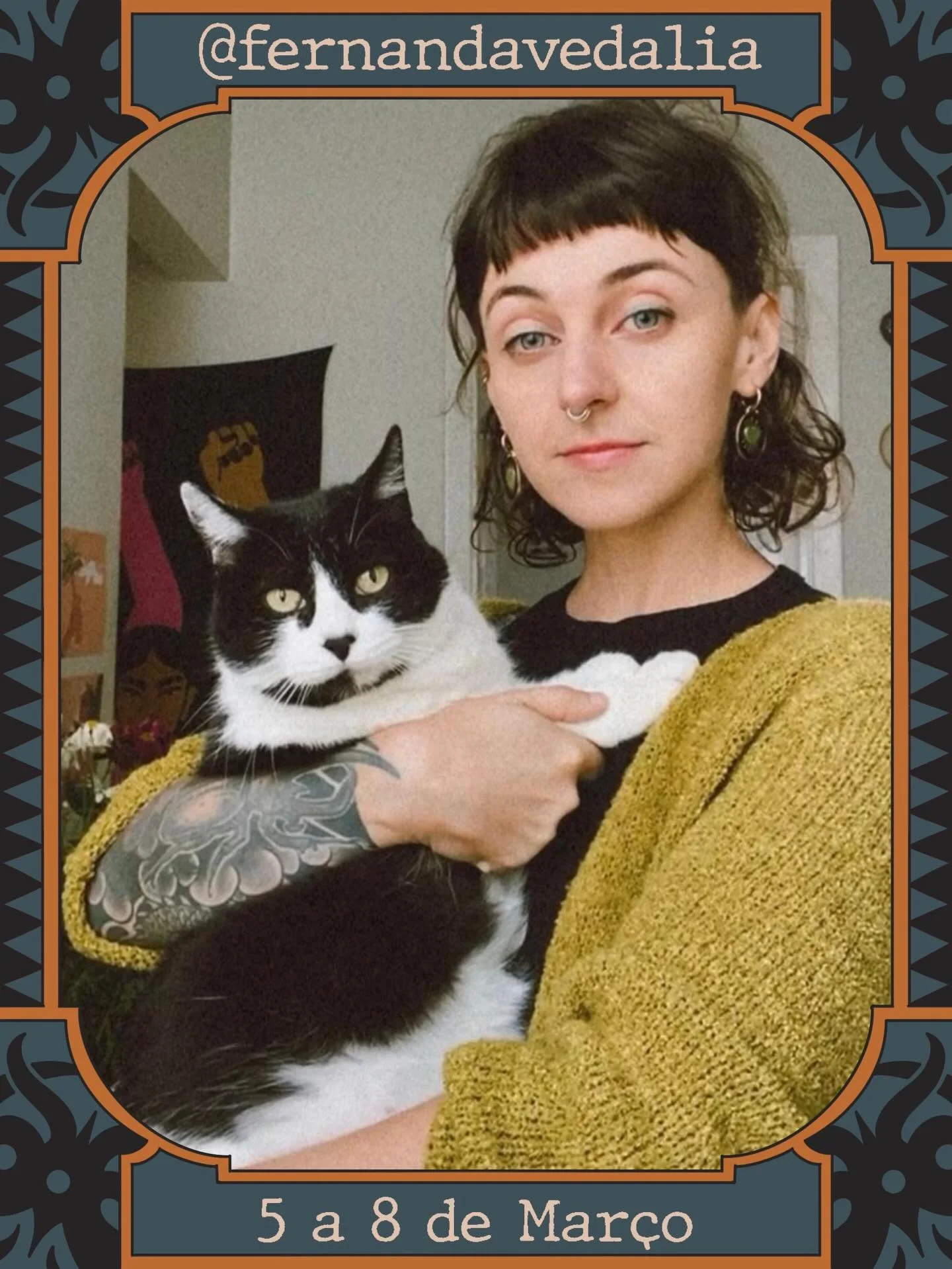 Dos dia 5 a 8 de mar&ccedil;o teremos conosco a grande @fernandavedalia com seu trabalho elegante e bem executado, seguindo uma linha de tattoo tradicional mais fina e criativa.
.
Os agendamentos s&atilde;o feitos diretamente com a artista!
.
@fernan