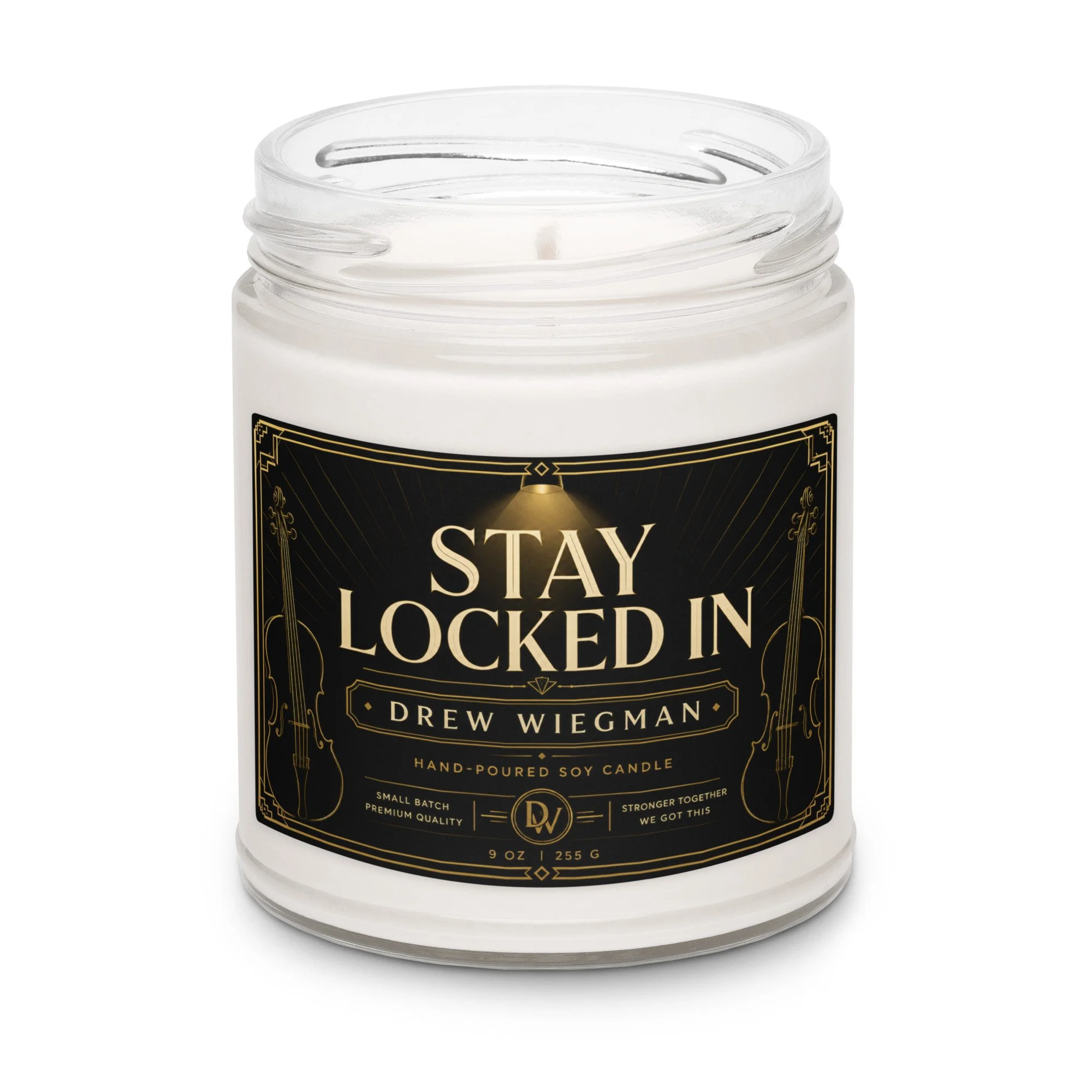 Stay Locked In – Signature Edition Soy Candle