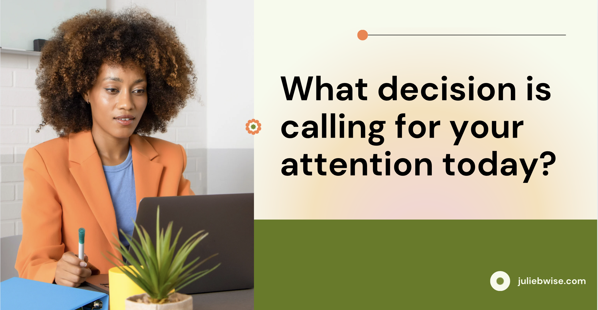 The Art of Choosing What Matters