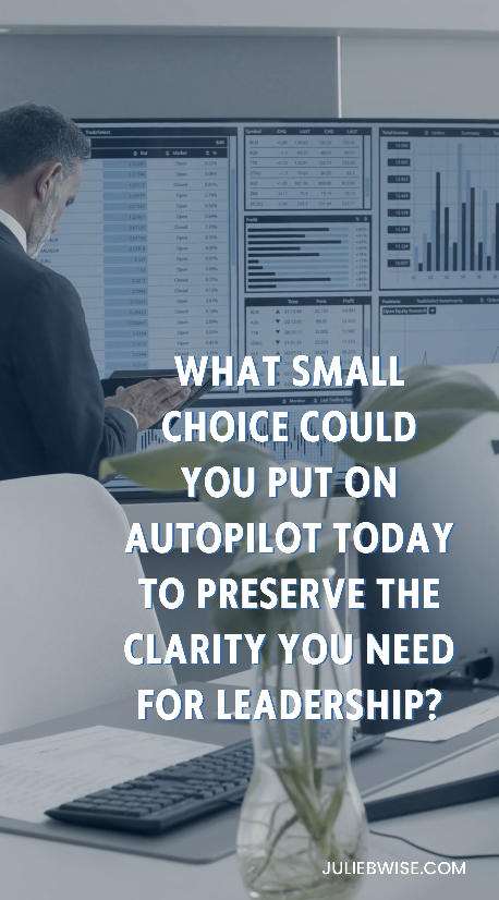 Decision-Making on Autopilot: Reduce Choices, Keep Brains