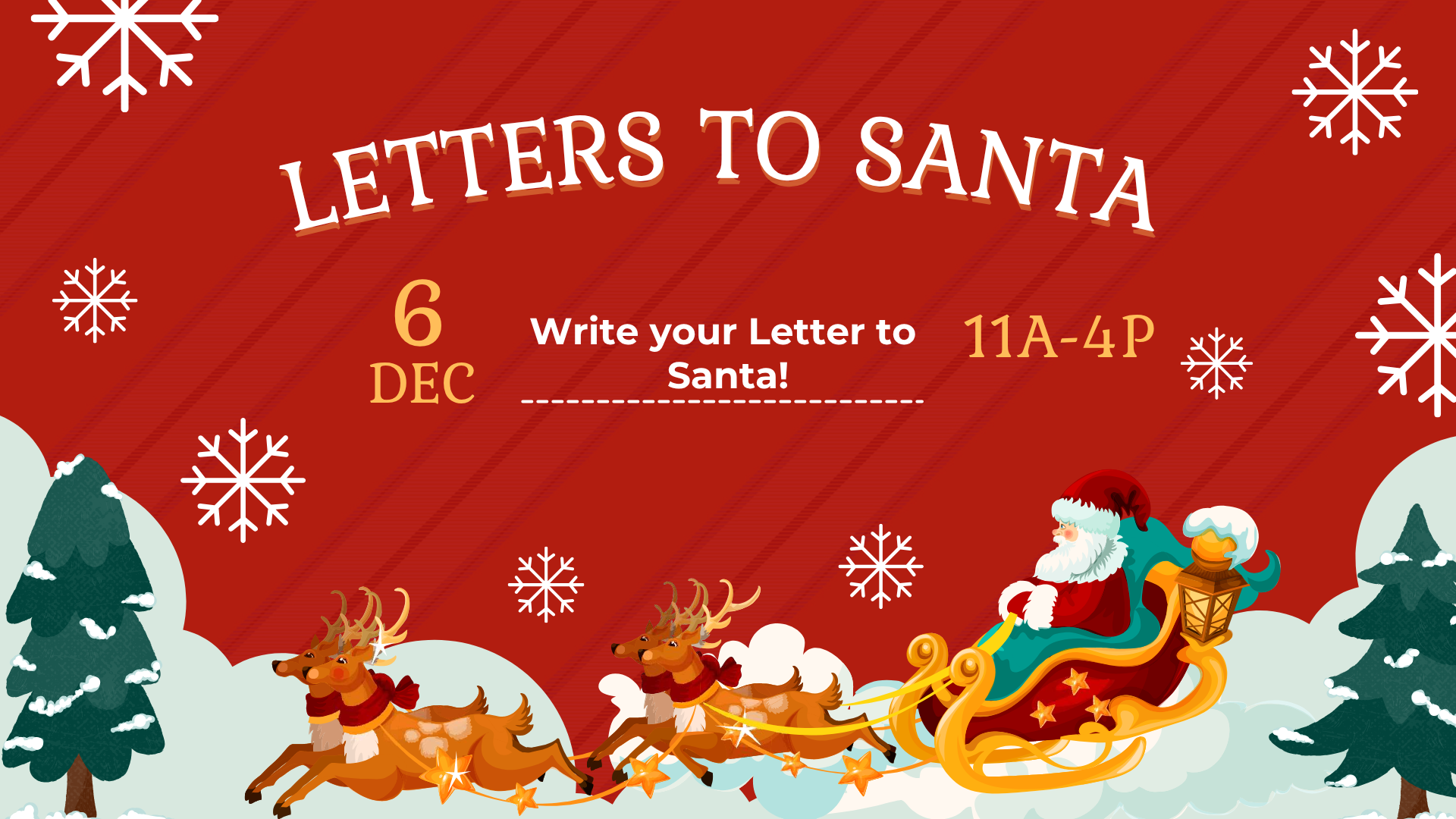 Letters to Santa Day at Read the Room