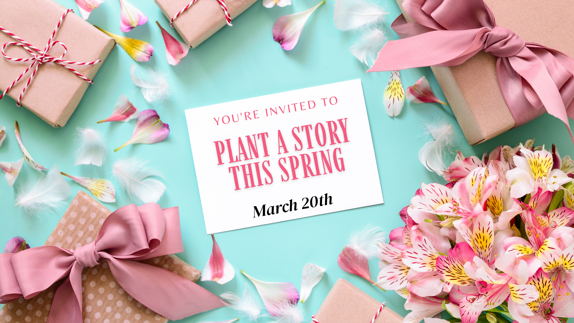 Plant a Story: First Day of Spring Celebration at Read the Room