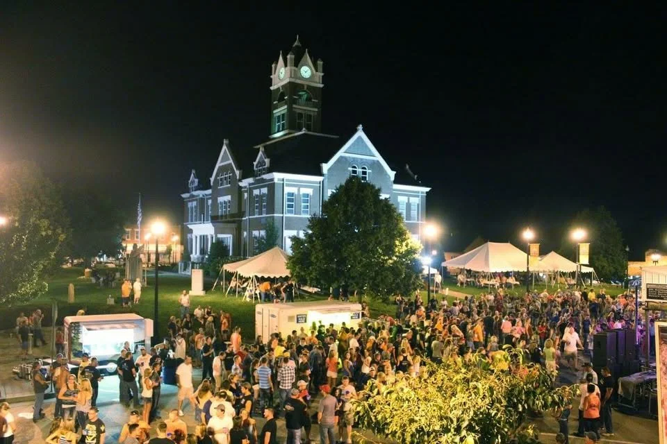 Bikers on the Square for Veterans