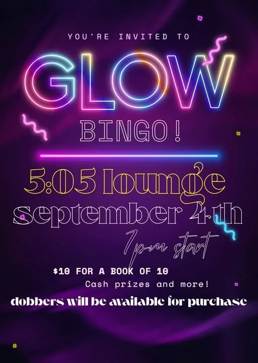 Glow Bingo at Lounge 505