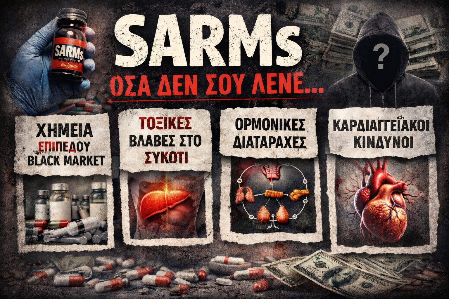 🧬 SARMs:                 Η «ασφαλής εναλλακτική» που δεν ήταν ποτέ ασφαλής