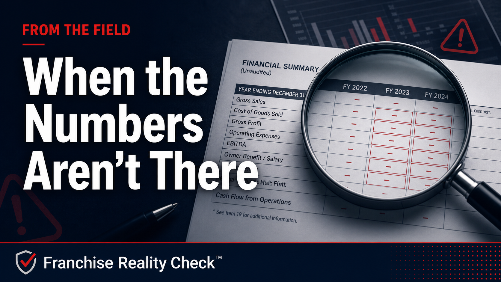 From the Field: When the Numbers Aren't There