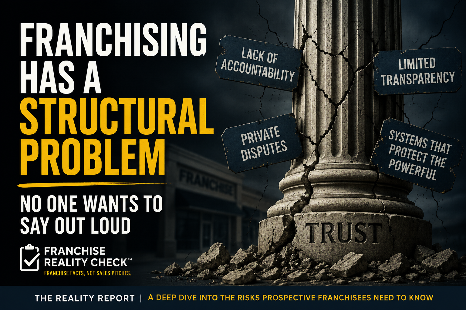 Franchising Has a Structural Problem No One Wants to Say Out Loud