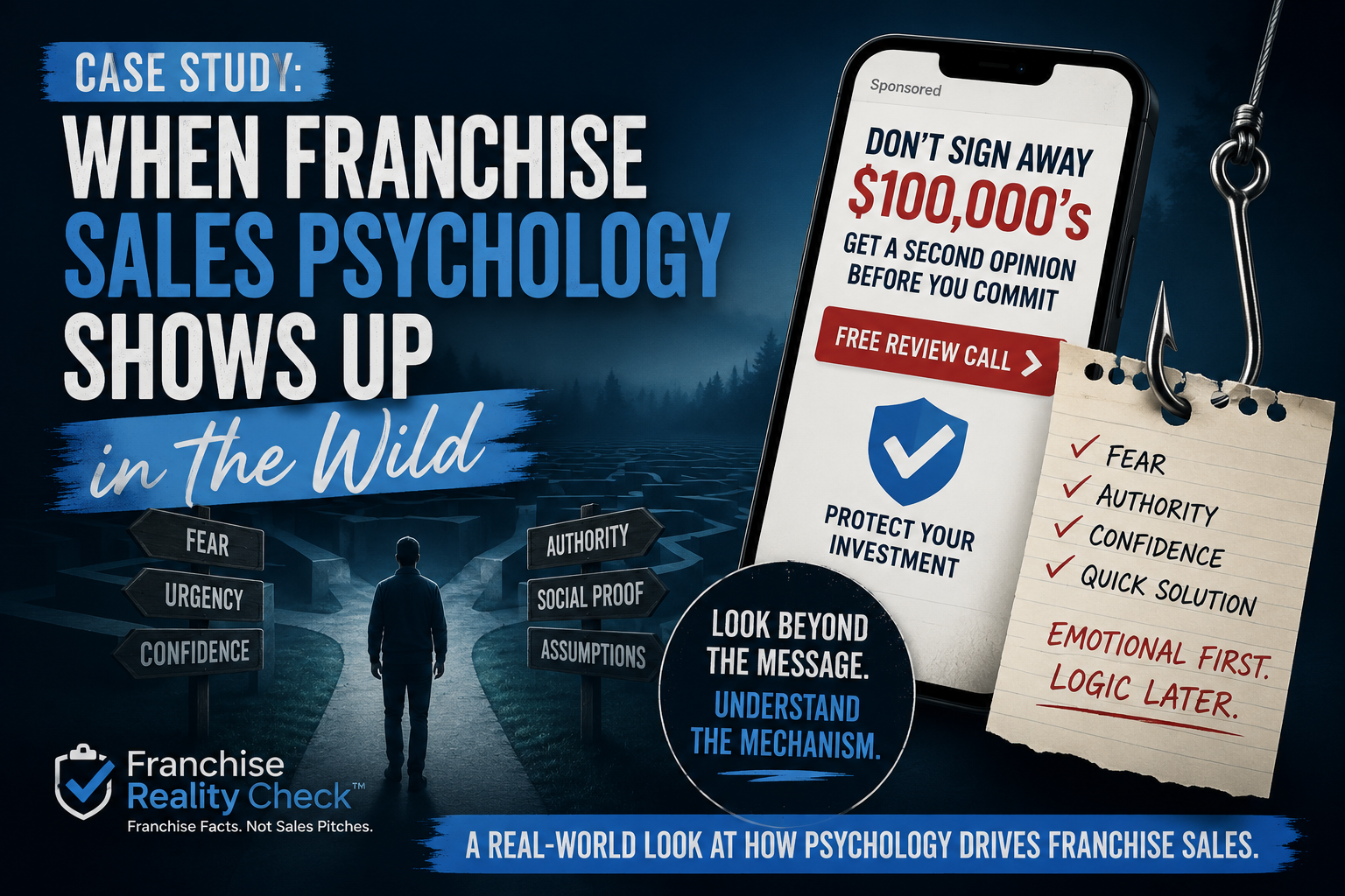 Case Study: When Franchise Sales Psychology Shows Up in the Wild