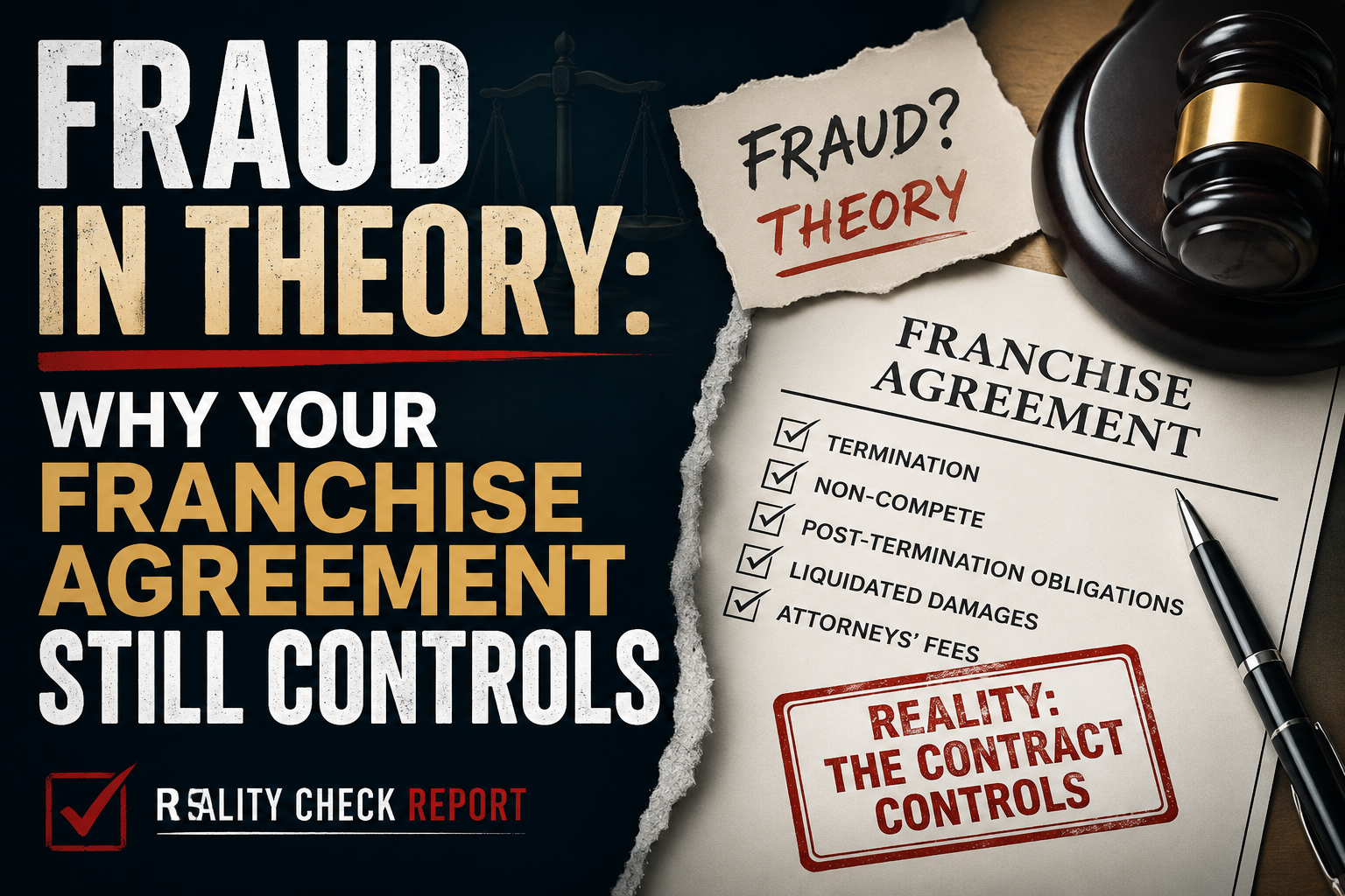 Fraud in Theory: Why Your Franchise Agreement Still Controls