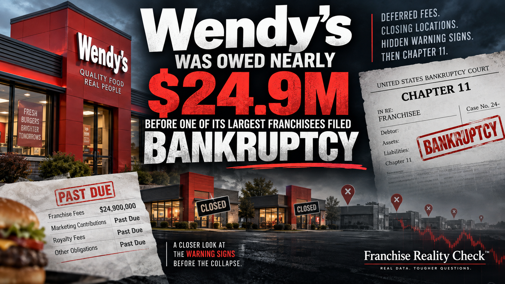 Wendy’s Was Owed Nearly $25 Million Before One of Its Largest Franchisees Filed Bankruptcy