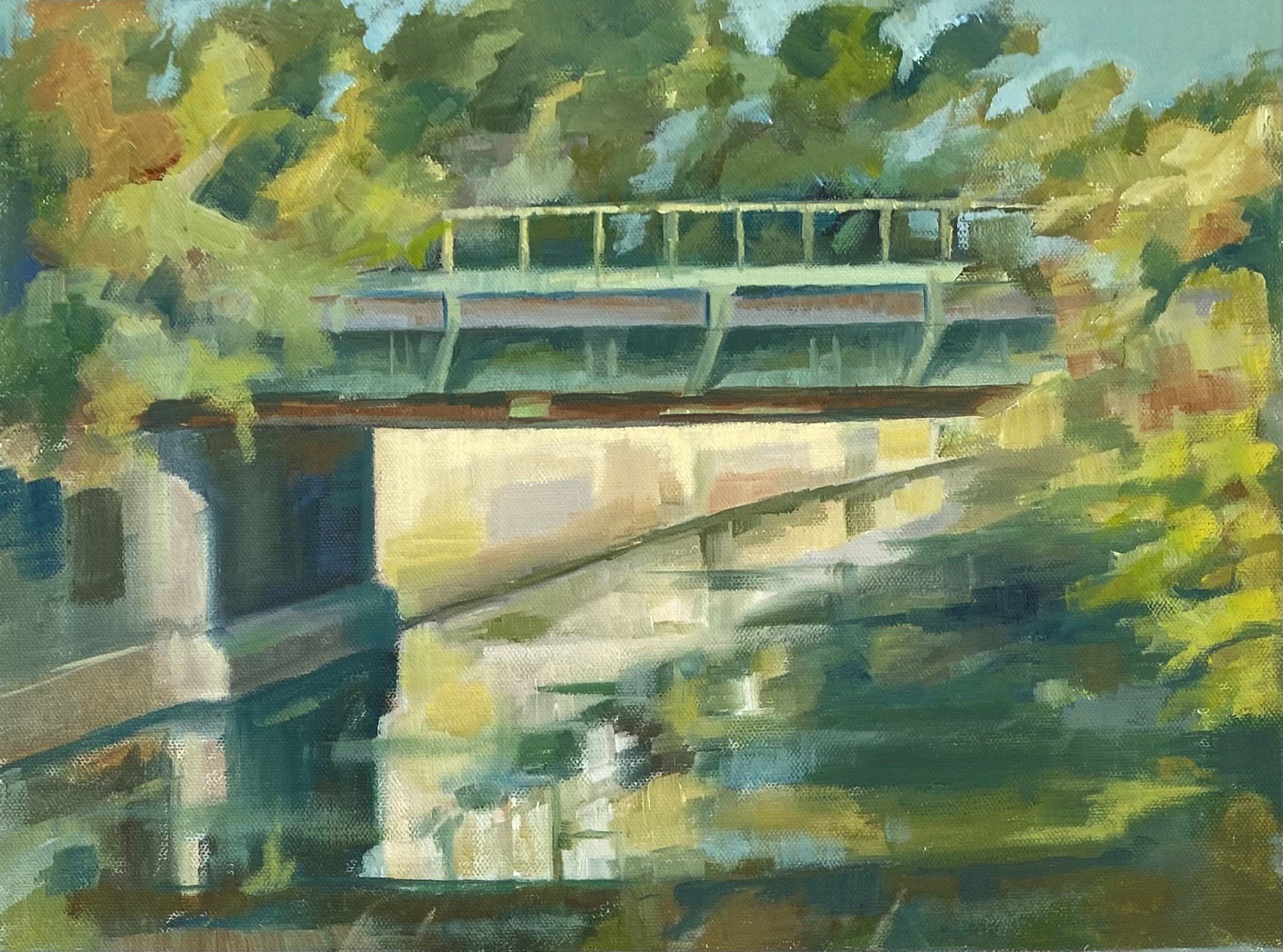 "Passages"
!2 X 16 Oil on canvas 2025
AVAILABLE $450.00 Framed