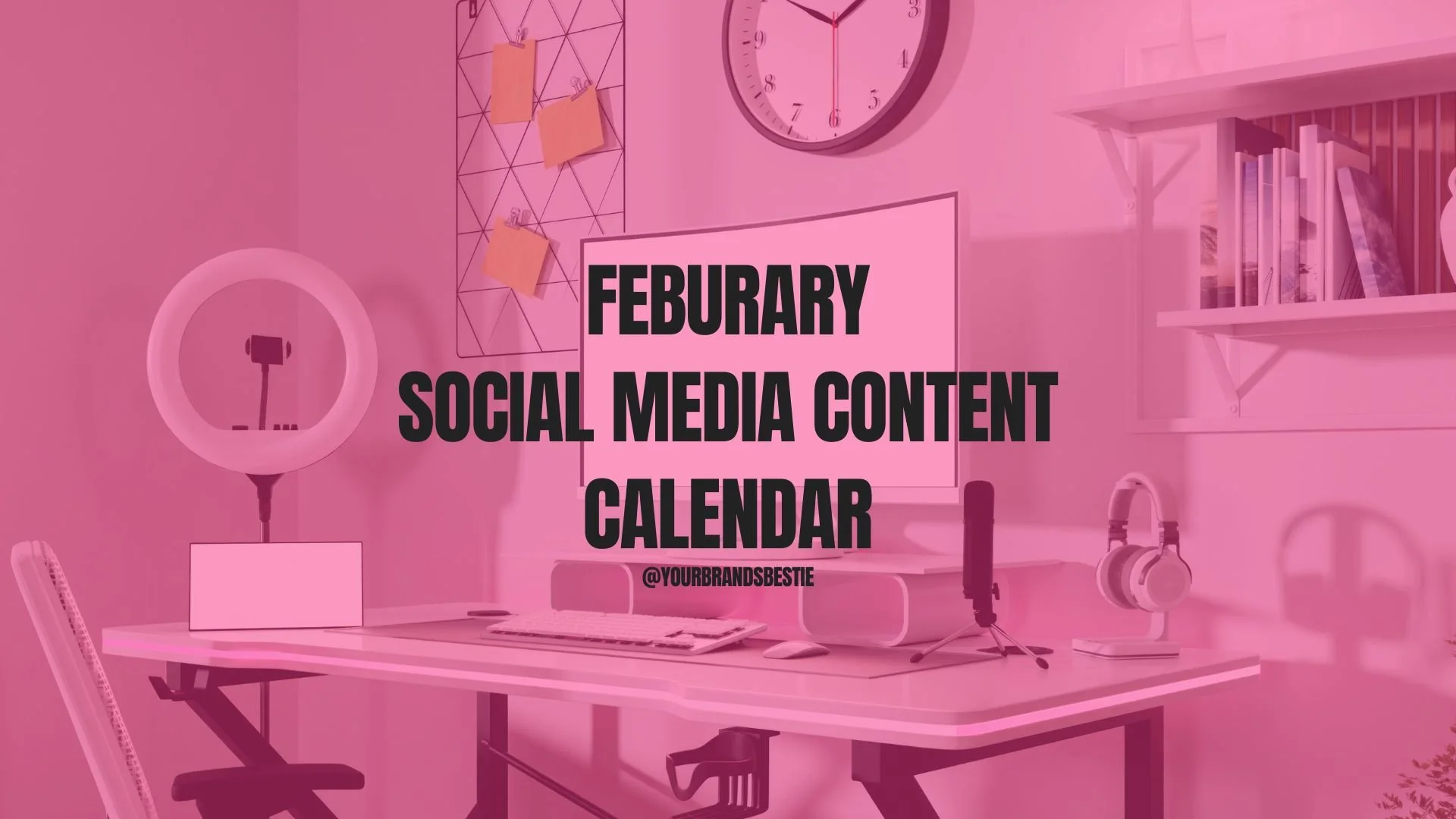 February Social Media Content Calendar