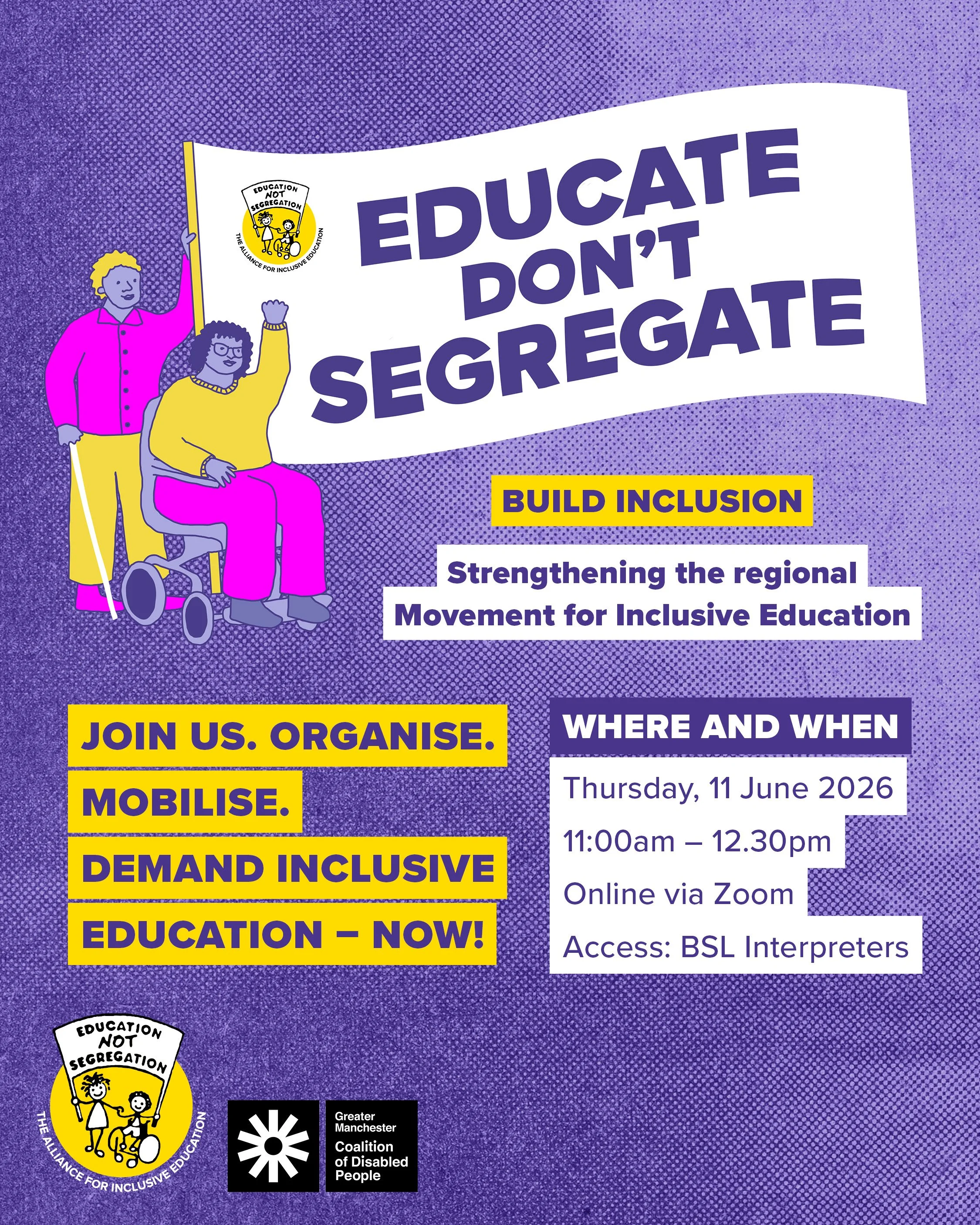 BUILD INCLUSION Educate, Don’t Segregate