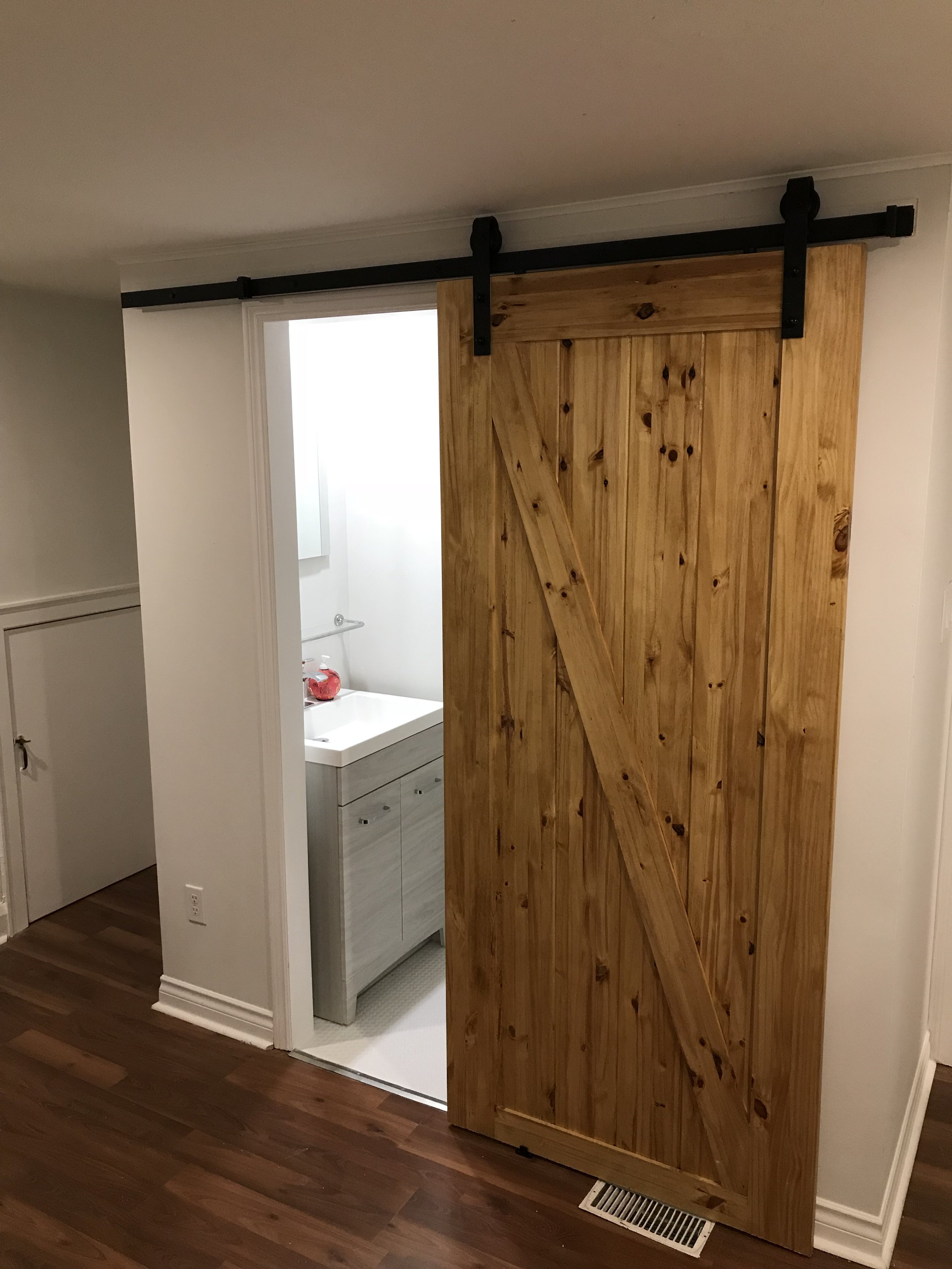 Barn Door Install - Waterloo, ON