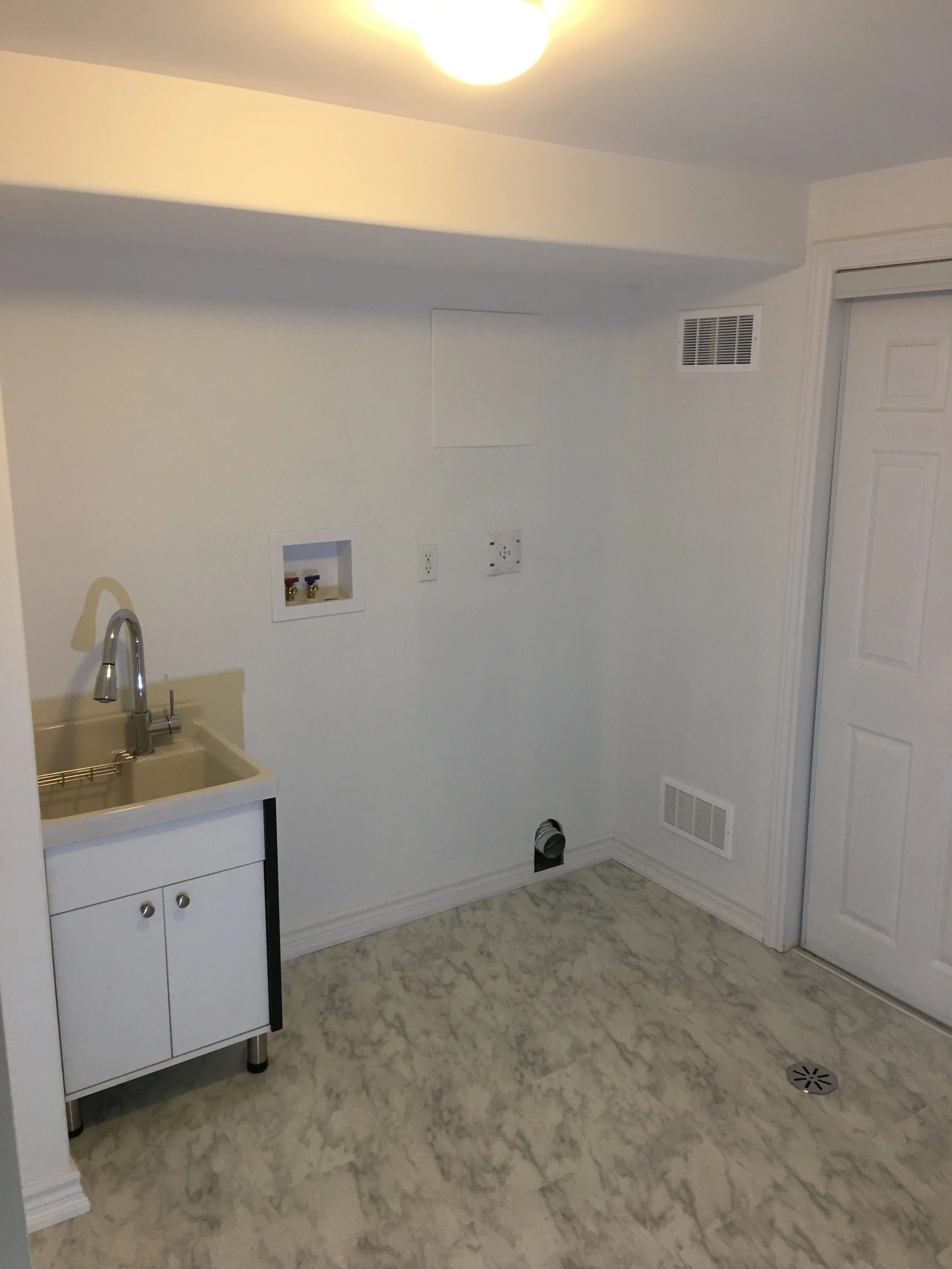 Laundry Room Build - Milton, ON