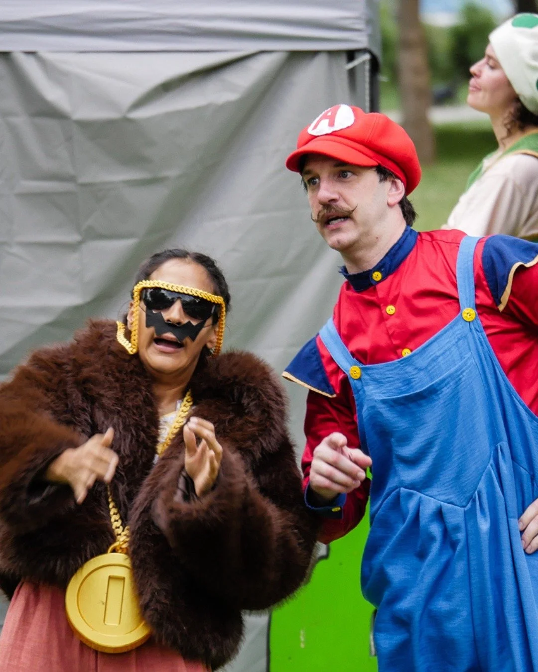 When your mushroom dealer starts explaining crypto &hellip;again 🍄

&ldquo;The Comedy of Errors&rdquo; is pure magic! We&rsquo;re on tour all summer long, so head to the link in our bio and plan your trip to come see us! Lawn chairs, picnics, and go