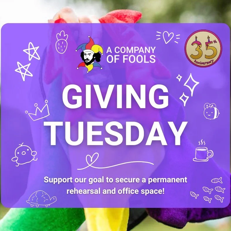 It&rsquo;s Giving Tuesday, the global generosity movement! 🌎

This year, we&rsquo;ve been raising funds towards our $35 for 35 campaign in celebration of our 35th anniversary. We are currently without a permanent office or rehearsal space, and all d