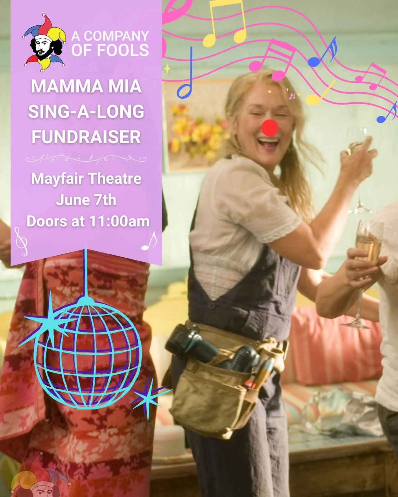 SUNDAY SUNDAY SUNDAY! BE THERE BE THERE BE THERE! ☀️

Folks, it&rsquo;s t-minus 5 days until we are singing and dancing together at the Mayfair for our Mamma Mia Sing-a-long! Do you have your tickets? We are sure to sell out, so don&rsquo;t wait arou