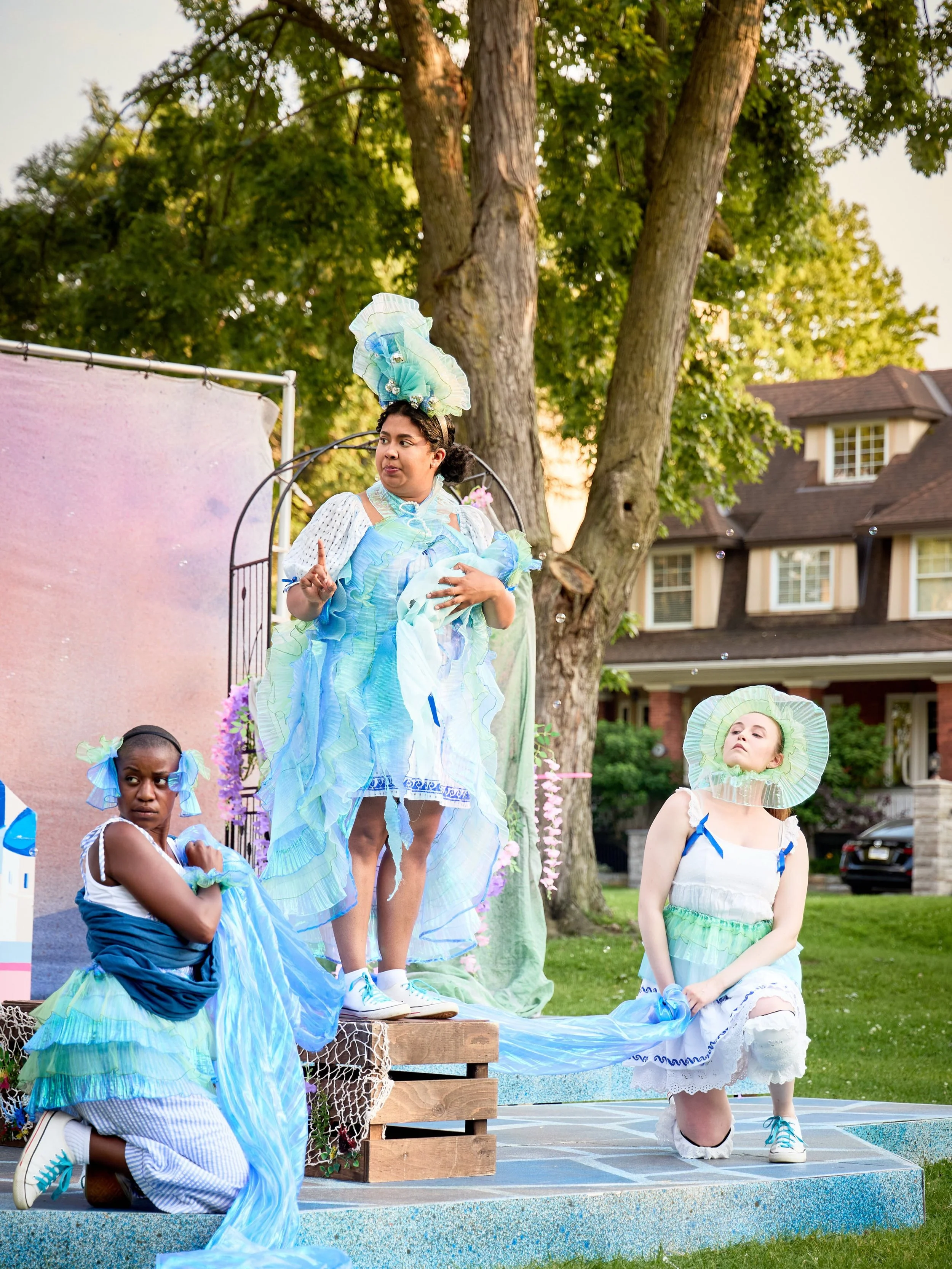 When someone tells you they haven&rsquo;t seen &lsquo;A Midsummer Night&rsquo;s Dream&rsquo; yet, and there are only 10 MORE SHOWS! 🌙✨🧚🏻

📸 Our Foolish Dynamos giving all the sass, B&eacute;n&eacute;dicte B&eacute;lizaire as Cobweb, Ananya Antony