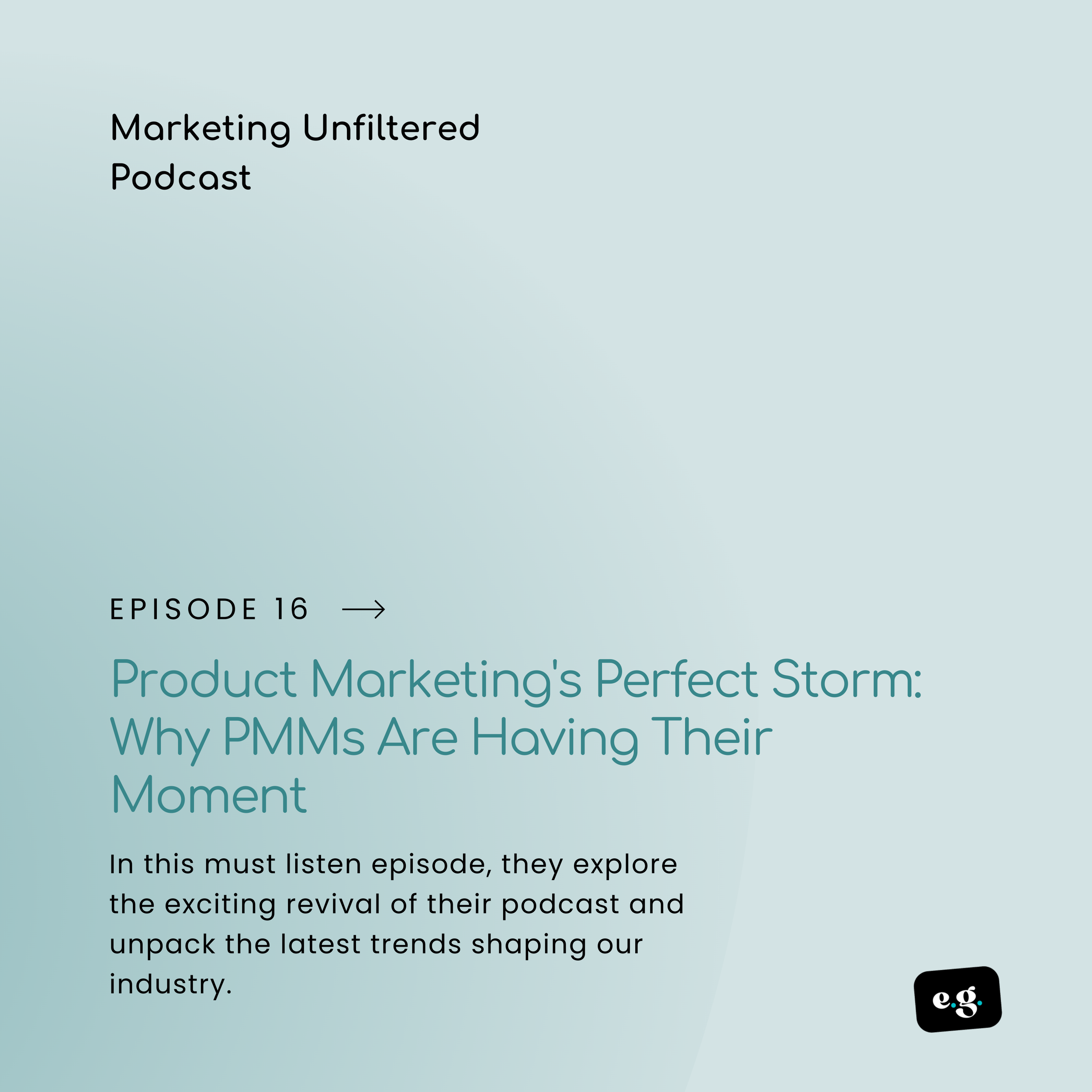       
  
    Product Marketing's Perfect Storm: Why PMMs Are Having Their Moment  Gareth and Cara are back with a bang, diving deep into the dynamic world of product marketing! ✨   In this must listen episode, they explore the exciting revival of th