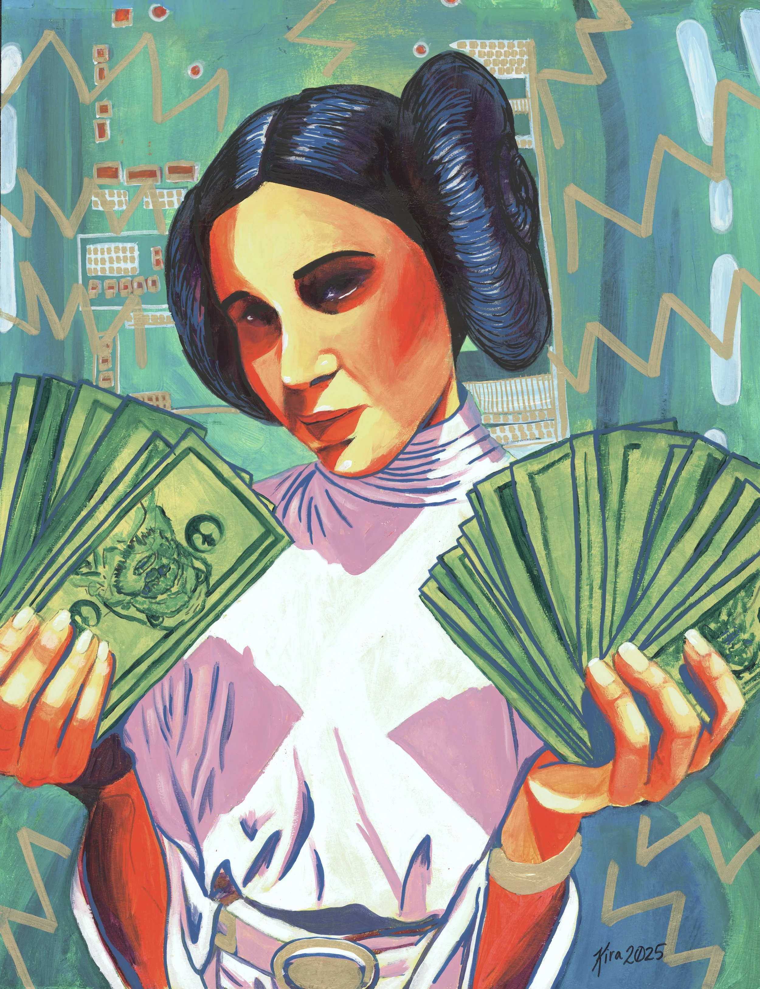 Princess Flex - artist print