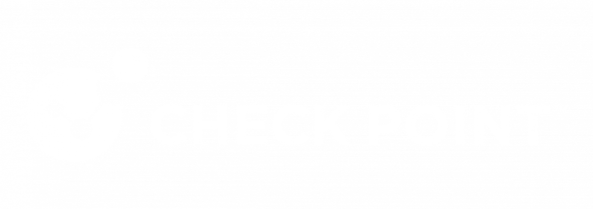 Check Point logo with a circular emblem featuring connected circles and lines.