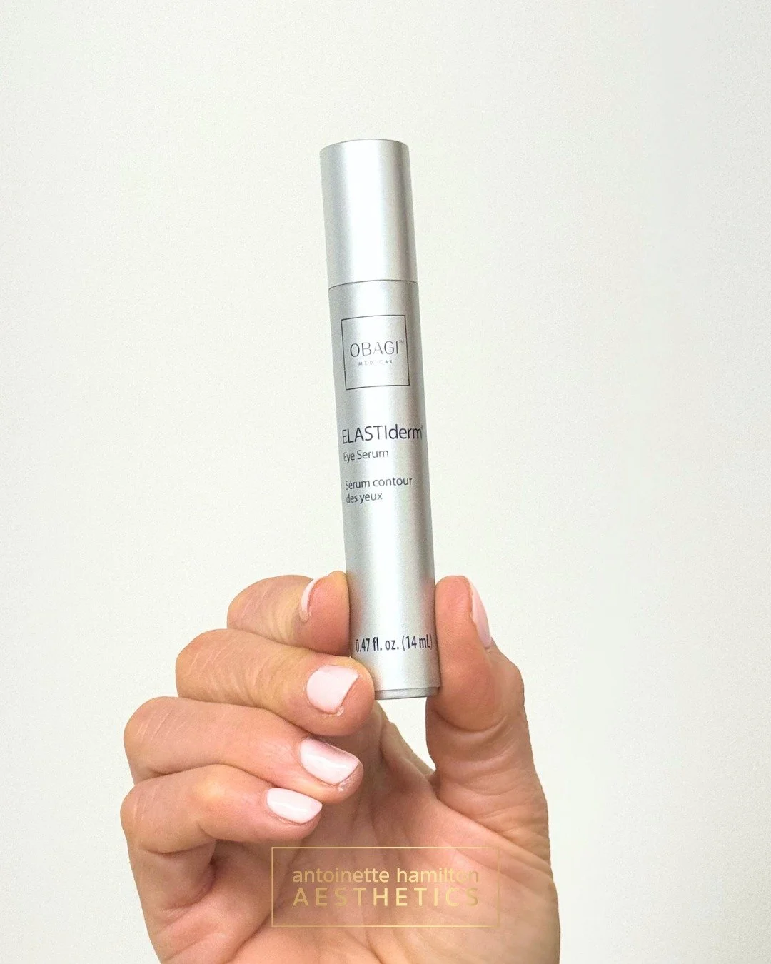 The eye area is often the first place we notice signs of ageing.

Fine lines, crepiness and loss of firmness can appear earlier here because the skin is naturally thinner and more delicate.

Obagi ELASTIderm Eye Serum is designed to support this area