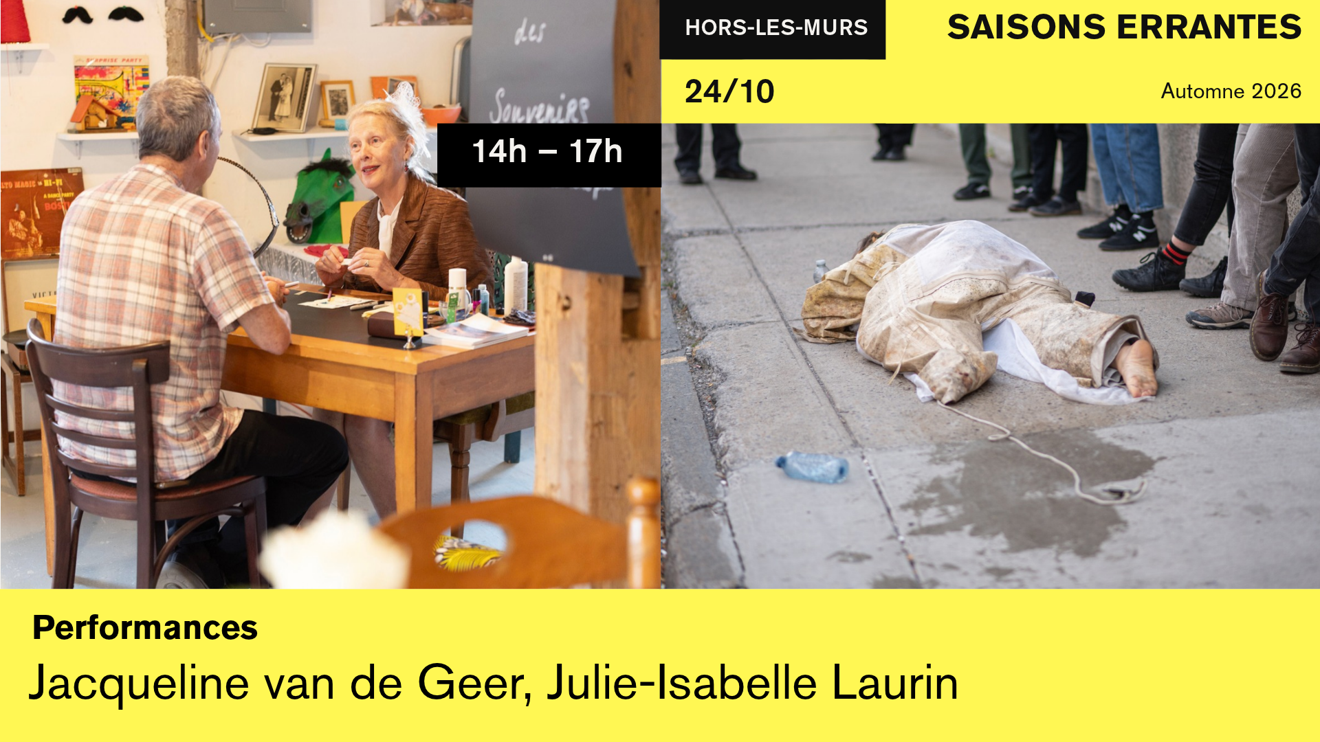 Saisons errantes : Automne 2026